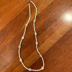 Pearl and Stone Necklace